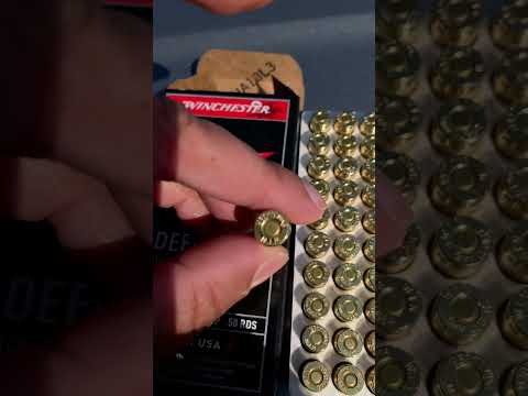 Winchester 9mm Luger 115 gr JHP Jacketed Hollow Point USA #winchesterammo #ammo #9mm #winchester