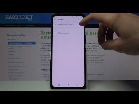 Cómo cambiar el idioma en ASUS ROG Phone 5 - configurar el idioma