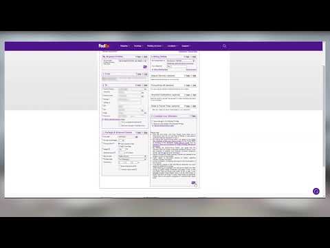 Part of a video titled How To Print a Shipping Label from FedEx (Desktop) | ZSB Series Printer