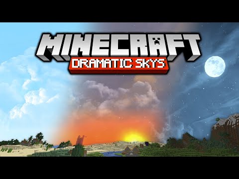 Texture-Packs.com: Minecraft! - Dramatic Skys Texture Pack Download • Realistic Custom Sky Resource Pack