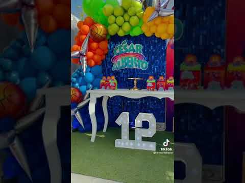 COOL space jam themed party