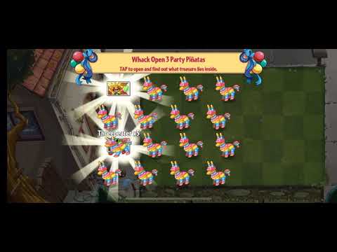 PVZ 2 Fanatics Piñata Party for 1/10/2019.
