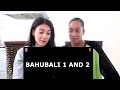 BAHUBALI 1 AND 2 | TRAILER REACTION FEAT. NADINE  | TRAVEL VLOG IV