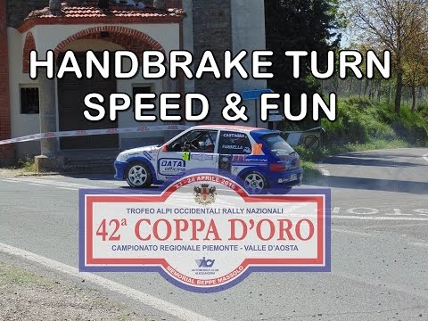 42° Rally Coppa D'Oro | Handbrake Turn Speed And Fun