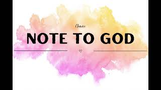 Note to God | Charice (Lyric)