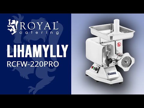 video - Lihamylly - rst - 220 kg/h - PRO