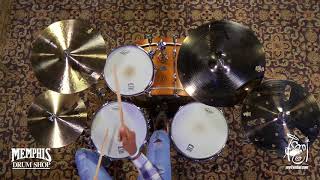 Video thumbnail for Zildjian 17" K Dark Medium Thin Crash Cymbal - 1336g (K0914-1110617ZZ) by Memphis Drum Shop