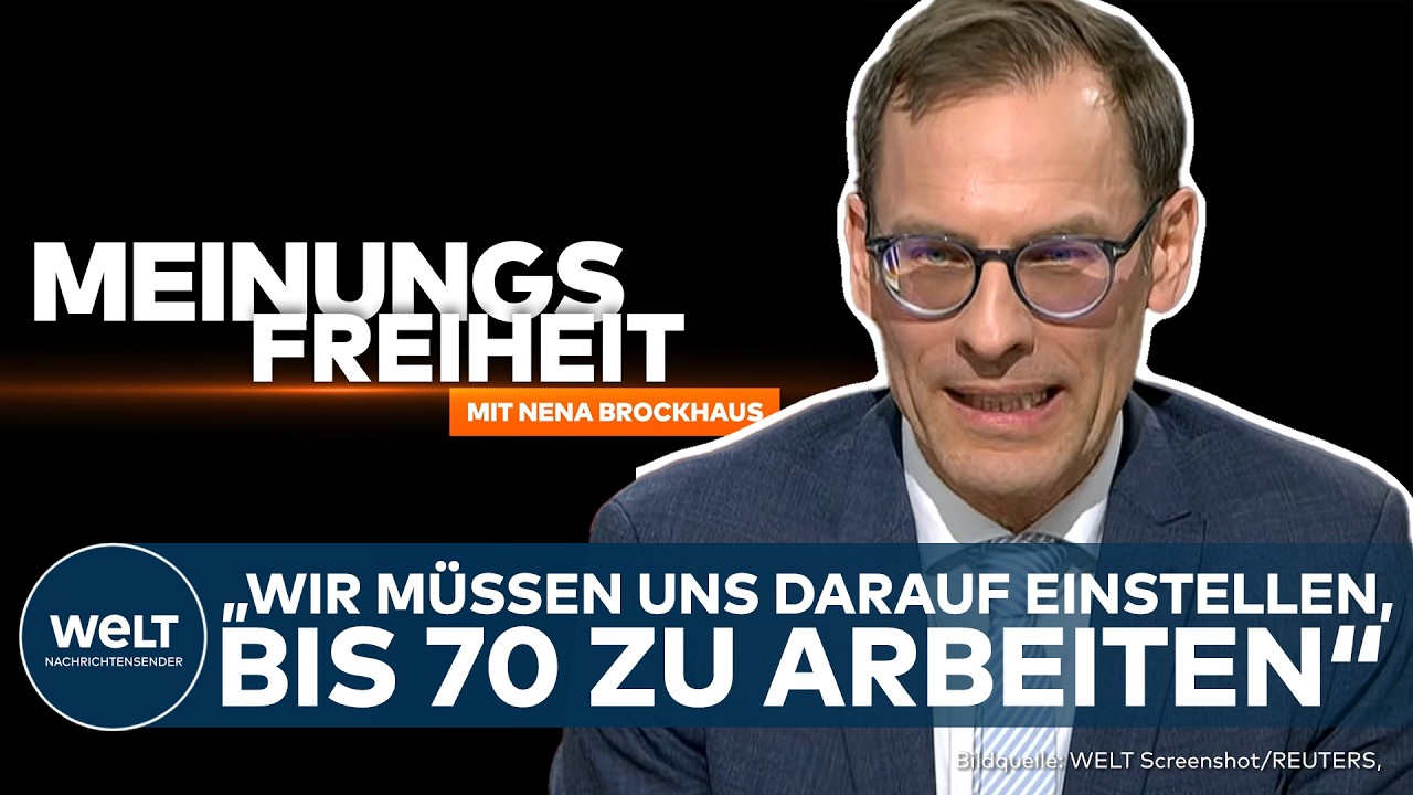 THESE VON JAN SCHÄFER: Wir müssen uns darauf einstellen, bis 70 zu arbeiten | Meinungsfreiheit