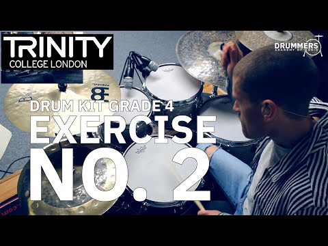 Grade 4: 'Exercise no. 2' - Malcolm Ball (Trinity College London Drum Kit 2020-2023)