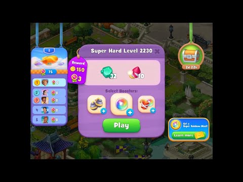 Gardenscapes Level 2230