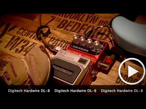 DigiTech Hardwire DL-8 Delay Looper 2010s - Orange image 4