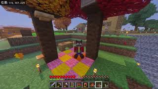 自由気ままなオレ冒達のガチサバ生活part２［Minecraft］村に彩り(紅葉)を加えたい