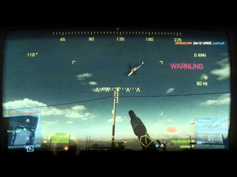 Battlefield 3: my first helicopter with tank kill :3