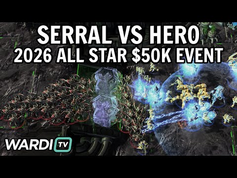 Serral vs herO (ZvP) - 2026 SC2 All-Stars Invitational $50,000 [StarCraft 2]