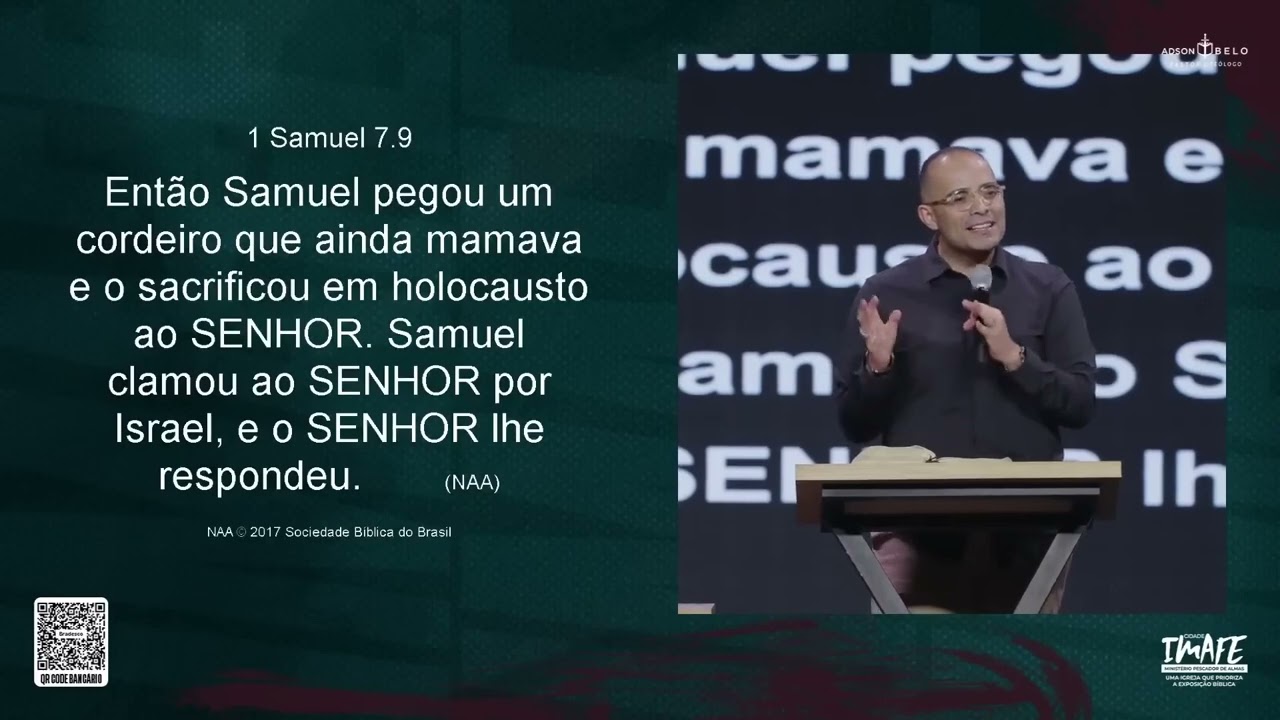 O altar que faz o céu trovejar! | Pr. Adson Belo