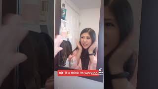 Put me first 40 year old asian slap face to look like 20 on tiktok. Beauty routine face slapping