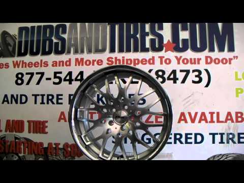 20" Inch TSW Rascasse Machine Silver Face w/ Chrome Lip Rims Firebird wheels Free Shipping