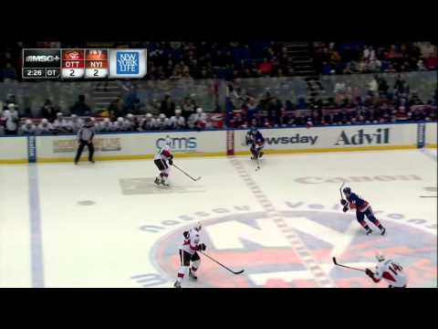 Full Overtime Mar 3 2013 Ottawa Senators vs NY Islanders NHL Hockey