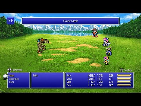 FINAL FANTASY V Pixel Remaster Blue Magic #1 Goblin Punch