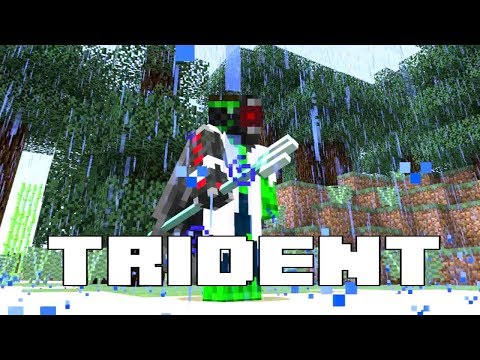 docm77 - MINECRAFT UPDATE AQUATIC - TRIDENT & NEW ENCHANTMENTS