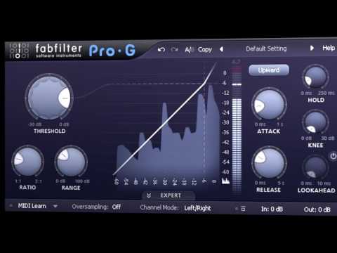 Introduction to FabFilter Pro-G Expander / Gate