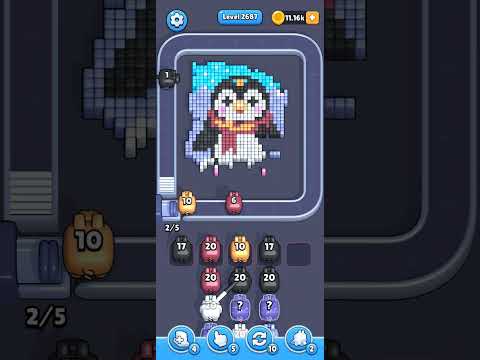 Pixel Flow Level 2687 Walkthrough