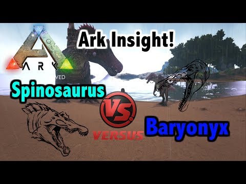 Ark Insight! - Spinosaurus V.S Baryonyx!!