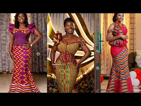 GHANAIAN KENTE CLOTH STYLES,KENTE STYLES FOR ENGAGEMENT, KENTE STYLES FOR GRADUATION, GHANA FASHION