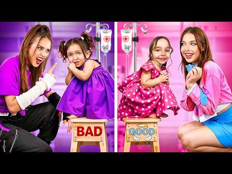 Good Mom vs Bad Mom in Hospital! My Daughter Survives The Worst Mom