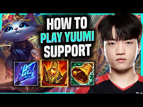 LEARN HOW TO PLAY YUUMI SUPPORT LIKE A PRO! - T1 keria Plays Yuumi Support vs Ashe! | Season 2022