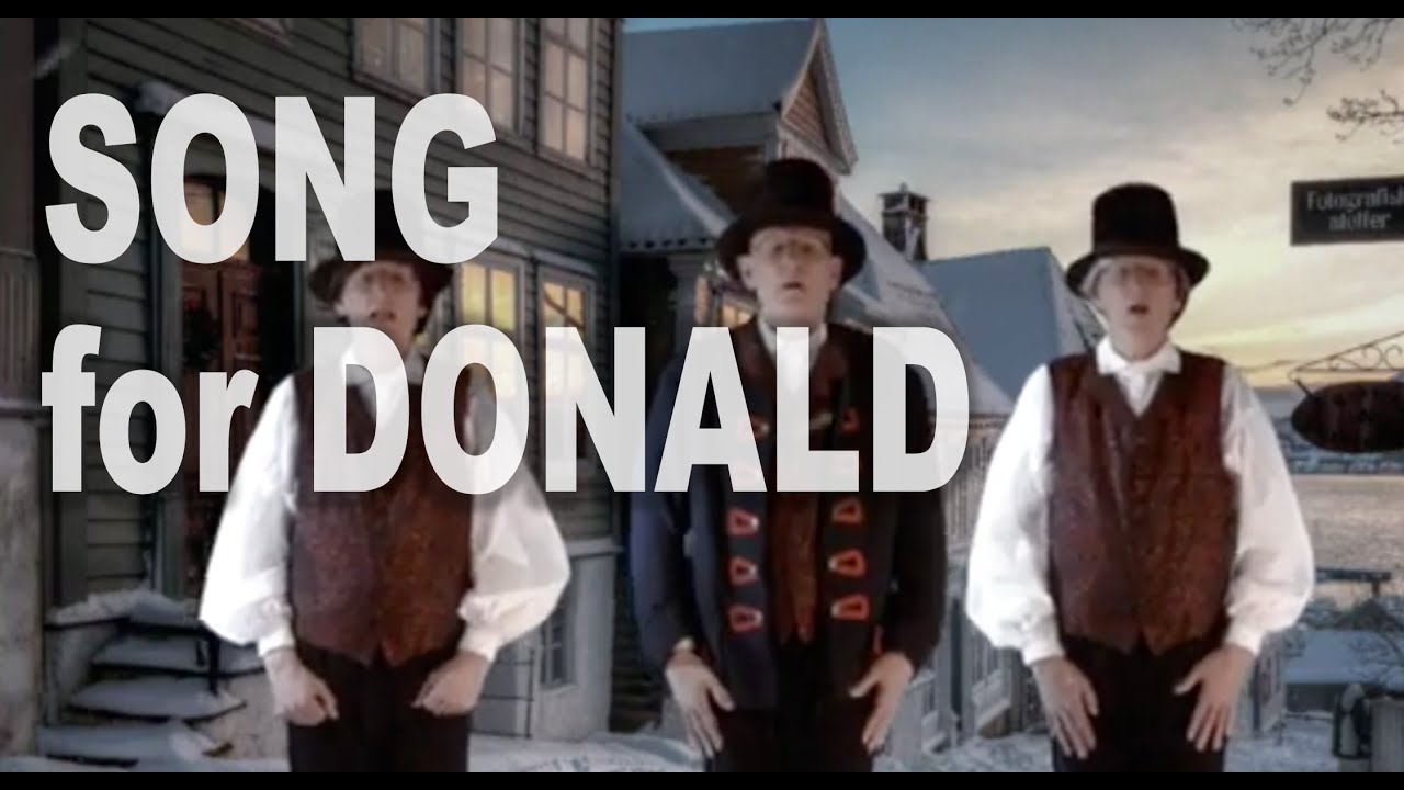 CHANSON POUR DONALD TRUMP DE NORVÈGE...