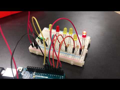 Arduino hourglass Jeardeau