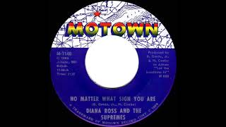 1969 HITS ARCHIVE: No Matter What Sign You Are - Diana Ross &amp; The Supremes (mono)