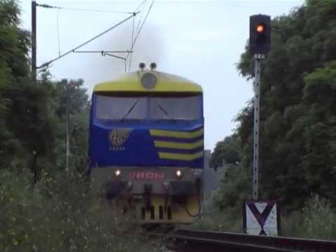 749.107 "Tanvald" a 749.039 + 749 253 + 749 254 "Pacifik" - sestřih   5. 7.2013.