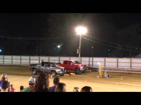 Diesel Dirt Drags 7-25-2014 Ripley County Fair