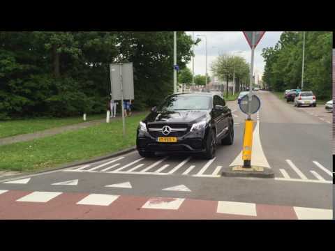 Mercedes-Benz GLE63 AMG | Cars and Coffee XXL 2016 | exhaust sound - engine sound