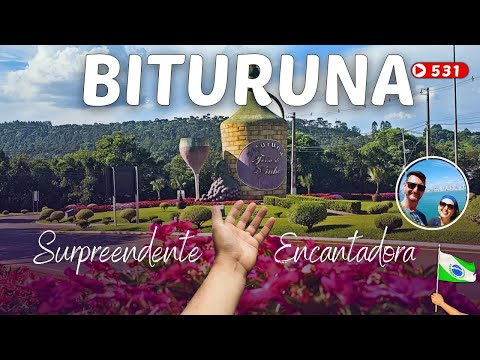531 🌎BITURUNA PR Conhecendo uma das cidades mais floridas até aqui | PR 252/399 #decaronacomolaeana