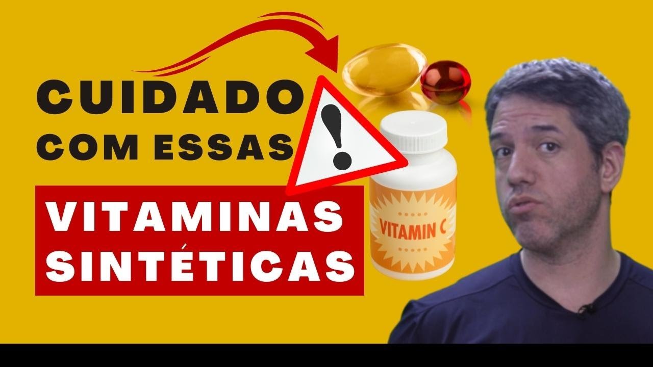 VITAMINAS SINTÉTICAS - saiba quando USAR e quando NÃO USAR