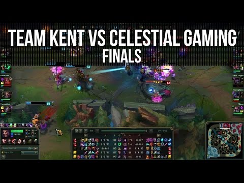 LoL: Team Kent vs Celestial Gaming - Finals | LoVe LAN 2016