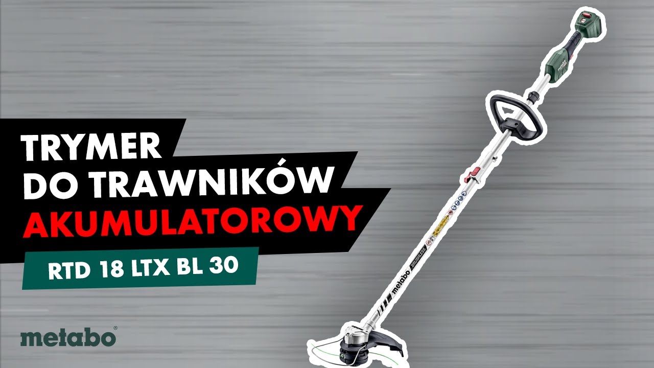 Metabo Akumulatorowy Trymer do Trawników RTD 18 LTX BL 30