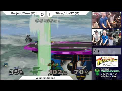 Mass Madness 28 SSBM - Yasu/Project (Blue) vs. JoeST/Silver (Green) - Melee Doubles WSF