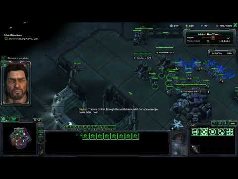 Starcraft 2 Arcade: Left 2 Die Z Solo Endless Mode (Night 2 Die)