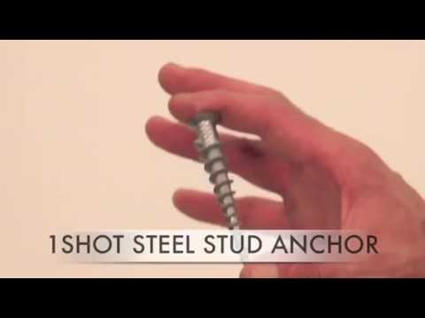 How to hang a Flat Screen TV on a Steel Stud wall FAST!!! 5 Minute Flat screen steel stud kit.