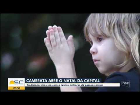 Simphonia WOA de Natal no Bom Dia SC