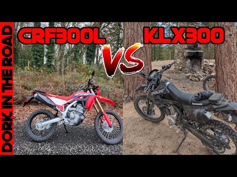 Honda CRF300L vs Kawasaki KLX300 (Now That I've Ridden Both Off Road)