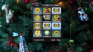 How to create an iPhoto holiday slideshow