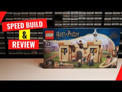 LEGO Harry Potter 76395 Hogwarts First Flying Lesson Speed Build and Review
