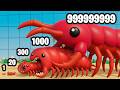 COMA INSETOS PARA EVOLUIR A CENTOPEIA GIGANTE NÍVEL MÁXIMO NO ROBLOX!