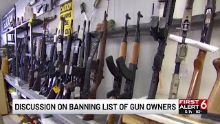 Nebraska lawmakers hold hearings on bill that bans listing gun owners