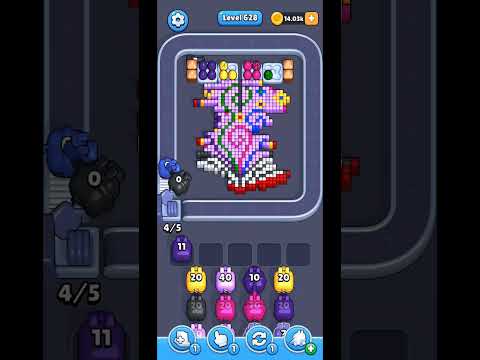 Pixel Flow Level 628 Walkthrough